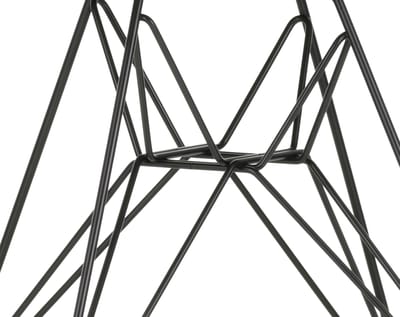 Vitra DAR Eames Plastic Armchair - forest RE - zwart