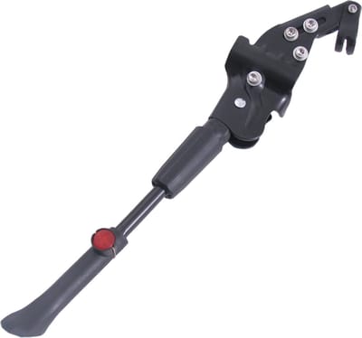Fiets Zijstandaard Verstelbaar Achterbrugmontage Edge 26-29 Inch Zwart