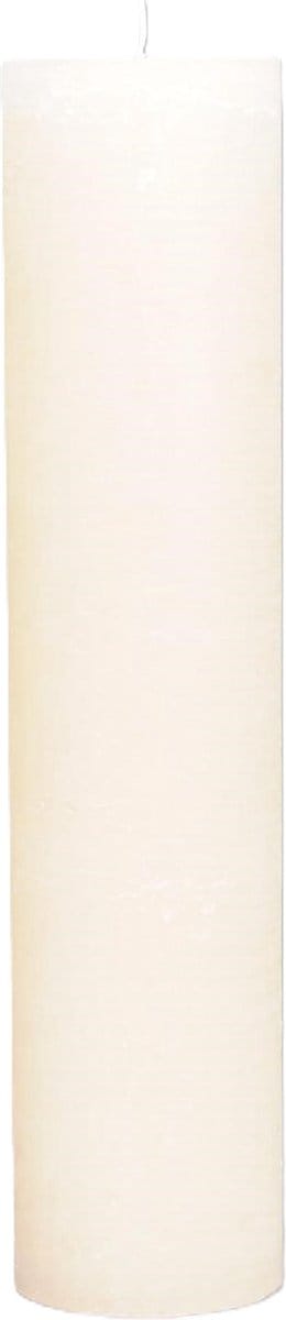 Rasteli Luz Your Senses Cilinder Kaars-Dinerkaarsen Wit-Aspergewit D 9 cm H 40 cm