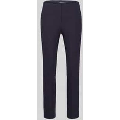 Regular fit smalle broek van viscosemix model 'Ina'