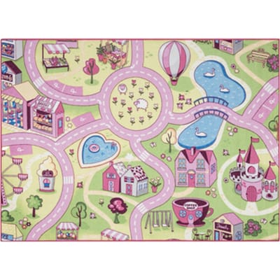 Kleden Rugsx REBEL ROADS TAPIJT Sweet town 26 Snoepgoed, 140x200 cm