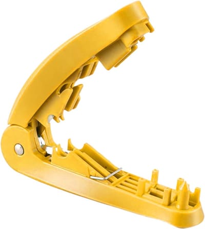 Draadstrip- en snijgereedschap - Netwerktang - Kabelwerk - Ergonomische handgreep - Compact draagbaar - Geel