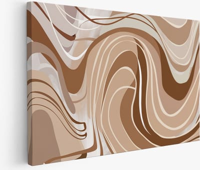 Saammp Muurcirkel Hout - Zwart-Wit Anemonen - Natuur - Abstract - Ø 90 - Wandcirkel - Wanddecoratie Cirkel - Muurdecoratie Woonkamer - Kantoor Decoratie