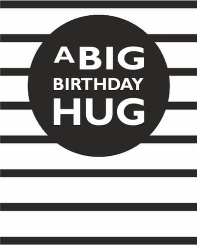 Luxe Wenskaarten - "birthday hug" - Kado kaarten - Cadeau kaarten - 12 Stuks - 12 x 17 cm - Vrolijke Groet - Persoonlijke Boodschap - Feestelijke Gelegenheid - Speciale Momenten - Hoogwaardige Kwaliteit - Stijlvol Ontwerp - Verjaardag - Jubileum