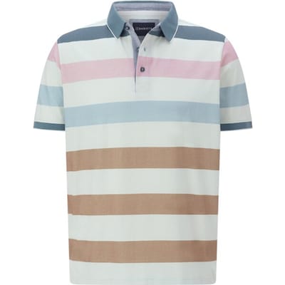 Babista herren Poloshirt - 48/50 - wit - Plus Size