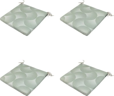 Madison zitkussen napels - 40x40x4,5cm set van 4