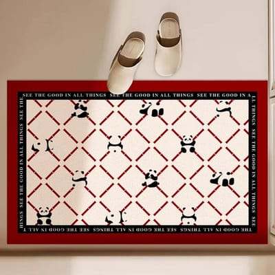 Diatomeeënaarde Vloermat Badkamer Badkamer en Badkamer Waterabsorptie en Sneldrogend en Antislip Voetmat Deur Voetmat 40*60cm