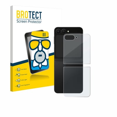 BROTECT - Screenprotector voor Samsung Galaxy Z Flip 7 FE (Achterkant) - Folie Beschermfolie Beschermglas matte