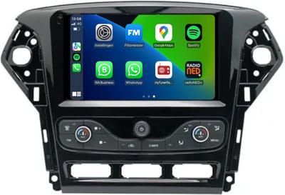 Carplay autoradio voor Ford Mondeo | 2007 t/m 2014 | Android 13 | Draadloos Apple Carplay & Android auto | 2GB + 32GB | 8-Core processor | Davilon | 2025 model | 2007 2008 2009 2010 2011 2012 2013 2014 | Bluetooth & Wifi