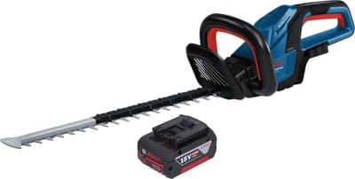 Bosch GHE 18V-50 Professionele accu heggenschaar 18 V 50 cm borstelloos + 1x accu 4.0 Ah - zonder oplader