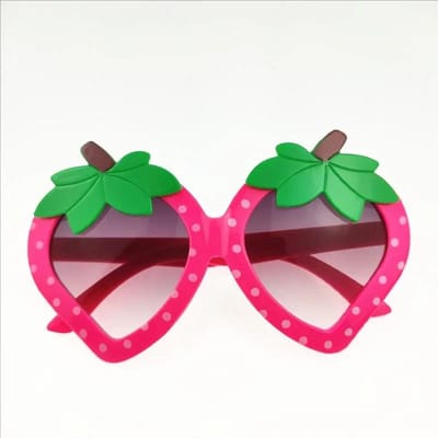 Kinder Aardbei Grappige Bril Feest Foto Decoraties Verjaardag Bruiloft Benodigdheden Volwassenen Kinderen Bril Accessoires Props green