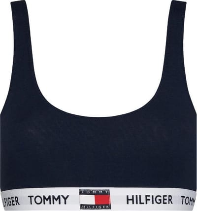 Tommy Hilfiger dames Tommy 85 bralette - katoen ongevoerd - donkerblauw