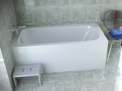 Badland CONTINEA ligbad 140 x 70 cm wit met styropor ombouw