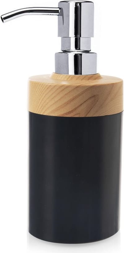 Zeepdispenser Zwart BLACK 380 ml - Zeeppompje