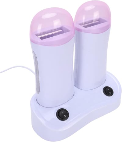 Dubbele Waxverwarmer - Harsverwarmer Ontharen - Professioneel Harsen - Snelle Gelijkmatige Smelt - 21x13x13 cm