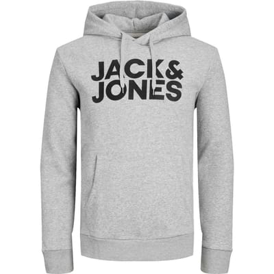 JACK&JONES ESSENTIALS JJECORP LOGO SWEAT HOOD NOOS Heren Trui - Maat M