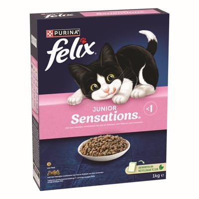Felix Kattenvoer Droog Junior Sensations 1 kg