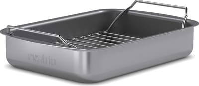 Eva Trio - Professional Braadslede 26x19 cm - Aluminium - Grijs -