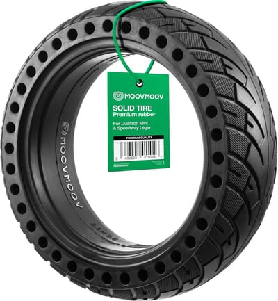 Volledige Band - Vaste Band Scooter - Veilig Rijden - Lekvrij Antislip - 20.5 x 6.5 cm