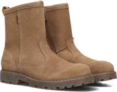 Develab 45877 Enkelboots - Enkellaarsjes - Jongens - Taupe - Maat 27