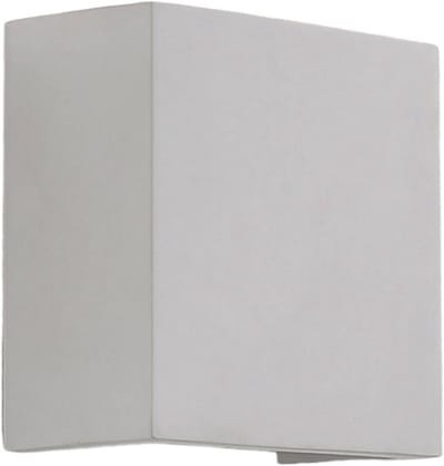 Moderne LED Wandlamp Wit Vierkant van Gips voor Woon- of Eetkamer
