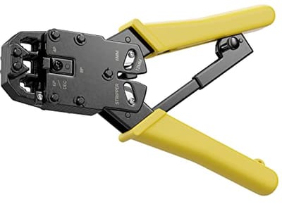 Crimping Pliers voor Modulaire Stekkers - RJ11, RJ12, RJ45, Telefonie en Netwerk Kabels