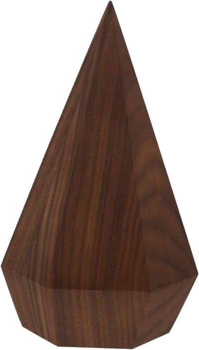 Juwelendisplay Stand - Sieradenhouder Toren - Sieraden Presenteren - Creatief Modieus Design - 16 x 8.5 x 8.5 cm - Koffie