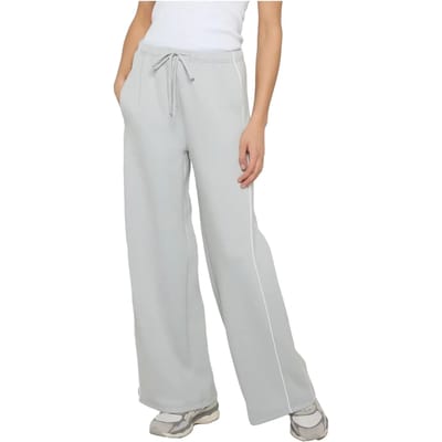 Urban Classics - Wide Leg Scuba Trainingsbroek - XS - Grijs