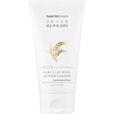 DANK U BOER Rijst Puur Essentieel Set-up Pak Schuimreiniger 150ml - Verhelderend & 2-in-1 Verzorging