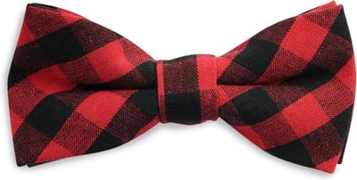 We Love Ties - Strikken - Kinderstrikje Hugo Houthakker - zwart / rood