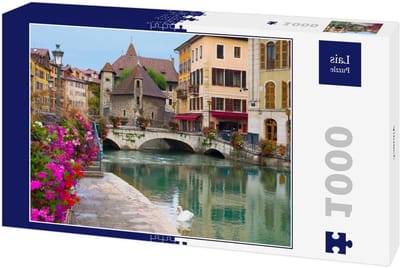Puzzel Annecy - Legpuzzel Fotografie - Ontspannen Tijdverdrijf - Briljante Prent - 1000 Stukjes - Multicolor
