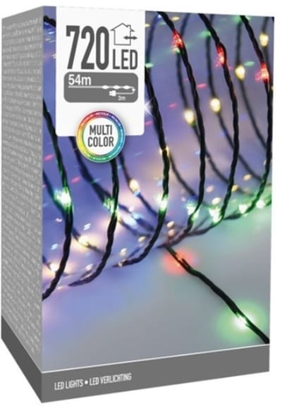 Daily Style – Kerstverlichting – Multicolor – (54m)