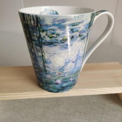Van Gogh Monet Koffiekop Europese Stijl Kleine Luxe Mok Keramische Kantoorbeker Cadeau Souvenir 401-500ml