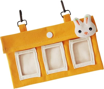 Hooivoeder Tas - Voerzak Kleine Dieren - Netjes Voeren - Hoge Capaciteit - 31 x 23 cm - Klein