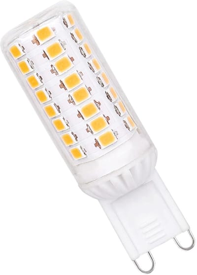 Spectrum LED Insteeklampje G9 4.5W - 230V - 540 Lumen - 3000K Warm wit - Gezellig licht - Energiezuinig