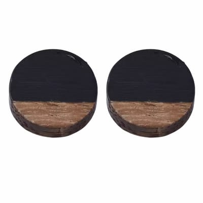Allergievrij-Oorbellen-Hout-Charme Bijoux