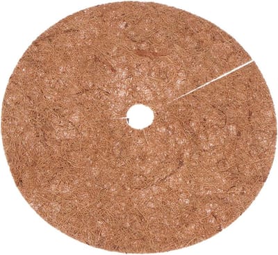 Boom beschermingsmat - Pot bodembedekker - Onkruid voorkomen - Natuurlijk materiaal - 30 cm - Bruin