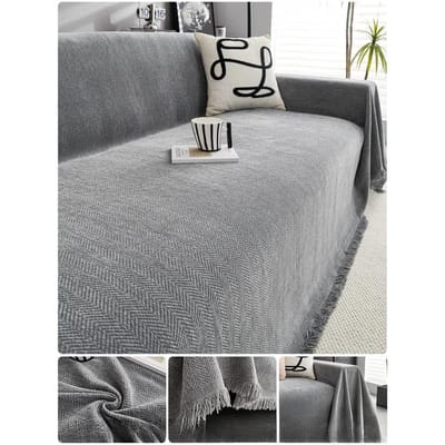 Nieuwe Waterdichte Anti Kattenkrab Leer Bank Meubelhoes Crème Bankhoes Textiel Handdoek Vier Seizoenen Hoes Universele Totale Hoes 180x130cm-71x51inch