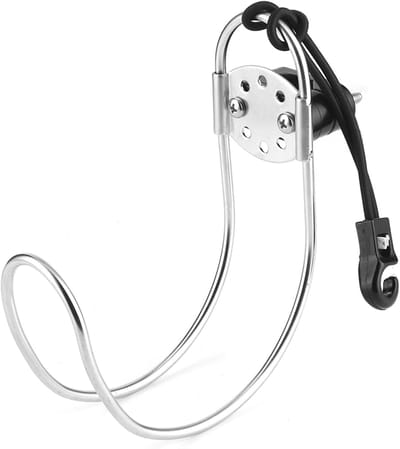 Roestvrijstalen Houder voor Zwemring, 4.5 Inch, Ideaal voor Lifebuoys, Marine Toepassingen en Bootaccessoires