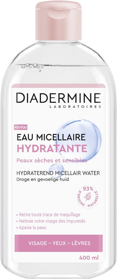 DIADERMINE Micellar Water - Hydraterende - 400 ml