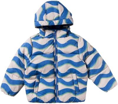 Your Wishes Sway Puffer Coat Jassen Jongens - Winterjas - Blauw - Maat 74/80