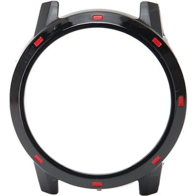 Horloge Beschermende Bumper Schokbestendig Accessoire Modieuze Horlogebumper Case voor Apex 2 Pro Zwart Rood black