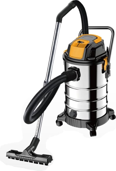 Stark's Stofzuiger - 3IN1 - nat en droogzuiger - Industriële Stofzuiger - 1500W - Alleszuiger - 30L - Geel