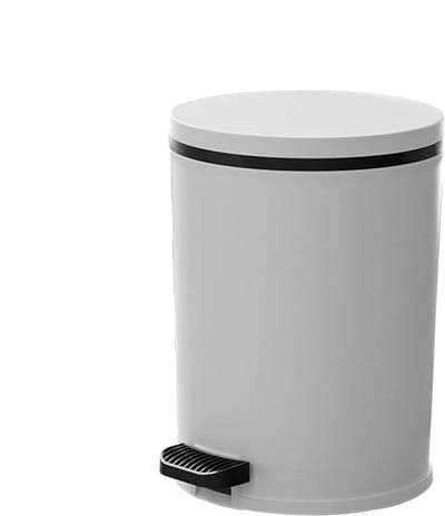 Pedaalemmer - Vuilnisemmer Deksel - Stil Afval Verwerken - Handsfree Opstap Mechanisme - 17 Liter Inhoud