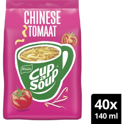 Knorr Cup-a-soup Vendingzak Chinese Tomaat (40-porties)