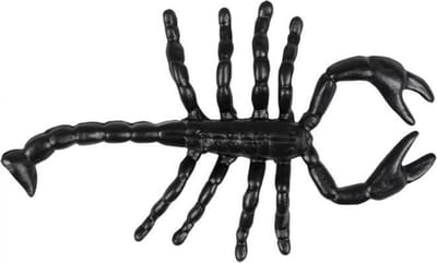 Boland - Set 12 Schorpioenen (7 x 4 cm) - Halloween - Halloween Decoratie - Halloween Versiering