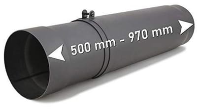 Telescopische Kachelpijp DN Ø 150 mm - Verbind met Veiligheid en Kwaliteit