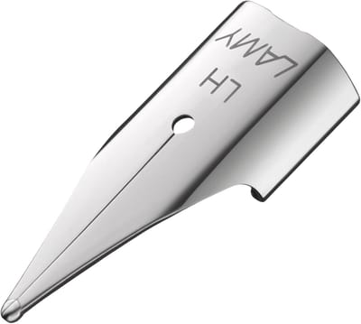 LAMY Z 50 penpunt 888 - Vervangingspen van verchroomd roestvrij staal in de kleur blank - Penpuntsterkte LH - Penpunt geschikt voor linkshandige ophanging