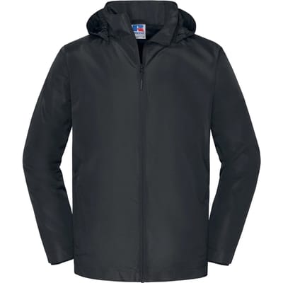 Russell Heren Essentiële All-Weather Shell Jas (Zwart)