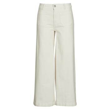 Flared/Bootcut Pepe jeans HIGH RISE WIDE CROP TANIA POCKET
